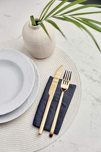 ชุดช้อนส้อมหรูหราสไตล์บ้านพักตากอากาศระดับมหาเศรษฐี ขายส่ง - Product Image 3