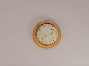 Curio Craft Round <b>Bamboo</b> <b>Soap</b> <b>Dish</b> Modern Minimalist Design Anti-Slip Easy to Clean Bathroom Accessory - Product Image 4