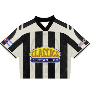Ropa Deportiva Unisex, Jersey de Fútbol Americano con Cuello en V y Manga Corta, Transpirable, 100% Poliéster, Impresión Sublimada con Nombre del Equipo, para Adultos - Product Image 2