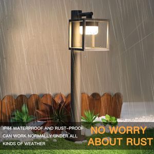 Outdoor 120V Hard <b>Wired</b> GX53 <b>LED</b> Bulb Driveway <b>Light</b> Bollard 36514 Hard-<b>Wired</b> Landscape Path <b>Light</b> - Product Image 4