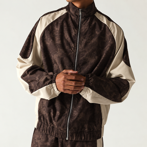 Fabricante de Cortavientos Unisex para Invierno, Resistentes al Agua, con Cuello Alto, para Minoristas de Ropa Deportiva en EE. UU., Suministro con Logotipo Personalizado - Product Image 1