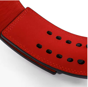 Ceinture de musculation réglable en cuir avec boucle à levier, antidérapante, personnalisable, unisexe, pour le soutien de la taille lors de l'entraînement en force - Product Image 6