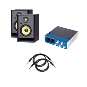 KRK RP8G3-NA Rokit 8 (รุ่นที่ 3) ลำโพงมอนิเตอร์สำหรับสตูดิโอ หน้าจอโลหะเรืองแสง ปุ่มปรับแต่งได้ บลูทูธ/Wi-Fi 69W ราคาประหยัด - Product Image 1