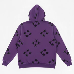 เสื้อฮู้ดดี้ผู้ชายสไตล์อเมริกันทรงปกติ ผ้าฝ้าย 100% พิมพ์ลายโลโก้ด้านหน้า ใส่สบาย แห้งเร็ว ทรงโอเวอร์ไซส์ ซักแล้ว สำหรับฤดูใบไม้ร่วงและฤดูหนาว - Product Image 2