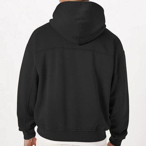 Sweat à capuche classique 100 % coton de haute qualité pour hommes et femmes, doux, élégant, avec poche en polaire, chaud pour l'hiver, séchage rapide, respirant, commandes en gros - Product Image 4