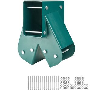 Staffe per Altalena a Telaio a A in Acciaio al Carbonio Resistente 4x4, Kit Fai-da-te con Hardware di Montaggio Centrale per Altalena - Product Image 1