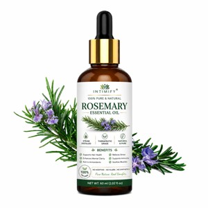Huile essentielle de romarin 100% pure et originale, marque privée OEM, pour les soins capillaires, la nutrition du cuir chevelu et la croissance des cheveux - Product Image 1