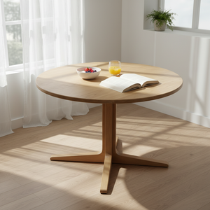 Mesa de Centro PKP Moderna de Vietnam, Duradera y Ligera, de Madera de Caucho, MDF y Chapa de Fresno KD, Diseño Decorativo, 1 Año de Garantía - Product Image 2