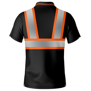 เสื้อกั๊กสะท้อนแสงสำหรับงานอุตสาหกรรม แห้งเร็ว แขนสั้น ชุดยูนิฟอร์มผู้ชาย สีตามสั่ง โลโก้ตามสั่ง - Product Image 1