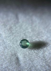 Alexandrite naturelle facettée ronde de 3,60 mm, couleur changeante, à vendre. - Product Image 2
