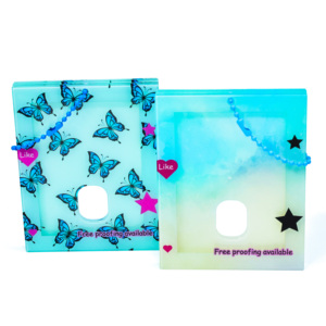 Tùy chỉnh Acrylic ảnh chủ và Keychain hình ảnh trong suốt khung quà tặng cho ô tô và đám cưới - Product Image 5