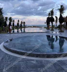 Baldosas de Piedra Azul Pulida - Diseño Moderno y Duradero para Exteriores de Villas, Patios, Hoteles y Centros Comerciales - Product Image 3