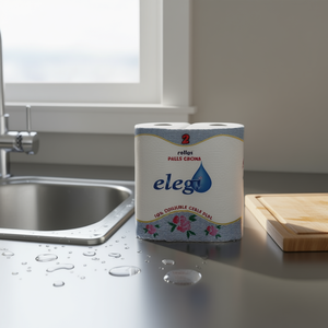 Carta da Cucina Elegi 2 Rotoli a Doppio Strato 100% Cellulosa per Pulizia - Product Image 3