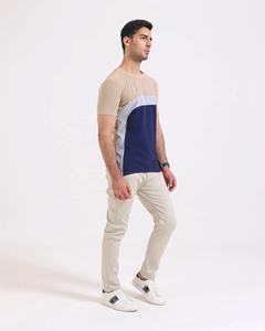 T-shirt à manches courtes personnalisé avec logo sur le devant, design tendance 2023 pour hommes et femmes, polyester/coton, décontracté, automne - Product Image 4