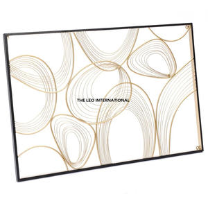 Décoration murale en métal de qualité supérieure, design le plus récent, art mural en aluminium, décoration de salon, fabrication artisanale de luxe à prix raisonnable - Product Image 6