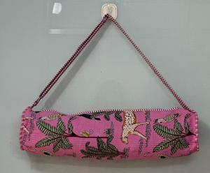 Handmade Cotton Quilted Kantha Stitch Printed Duffel <b>Bags</b> with <b>Patchwork</b> Fabric for Travel Fashion and Everyday Carry - Product Image 3