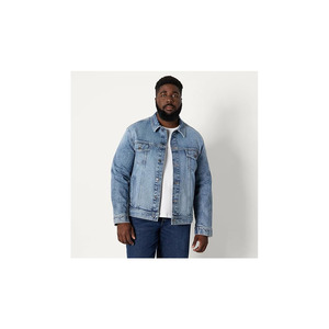 เสื้อแจ็คเก็ตผู้ชายสไตล์คลาสสิค ผ้าเดนิมพรีเมียม ติดกระดุมด้านหน้า เสื้อโค้ทลำลอง สไตล์สตรีทสำหรับผู้ชาย - Product Image 6