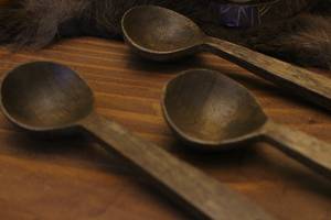 Cuillère à dîner en noix de coco pour restaurants, hôtels et foyers, idéale pour savourer le riz, la soupe et bien plus encore - Product Image 5