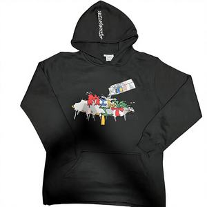 Sweat à capuche unisexe de luxe en coton brodé, design personnalisé, haute qualité, écologique, service OEM - Product Image 1