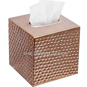 Luxurious Gift <b>Gold</b> Stainless Steel Metal Tissue Box Office Home Hotel Dining <b>Table</b> And Decoctive For Household Use - Product Image 6
