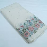 Tissu brodé SQ, tissu brodé perlé, tissu brodé en maille, tissu pour abaya, tissu fantaisie, fabrication de vêtements, commerce de gros