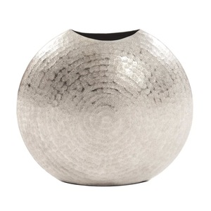 Jarrón de Metal de Estilo Moderno para Mesa de Comedor, Florero de Metal para Decoración de Bodas y Hogar - Product Image 2