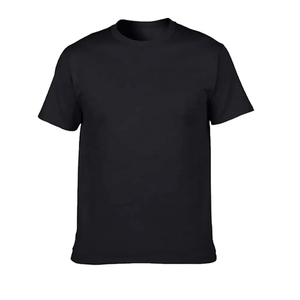 Nouveaux T-shirts décontractés pour hommes, style personnalisé, col rond, manches courtes, tricotés, 100% coton, séchage rapide, respirants, coupe classique - Product Image 2