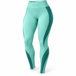 Leggings de yoga éco-responsables en Spandex/Nylon, respirants et anti-transpiration, pour femmes, coupe slim mi-élastique, couleur unie, jambe large évasée, vente en gros - Product Image 2