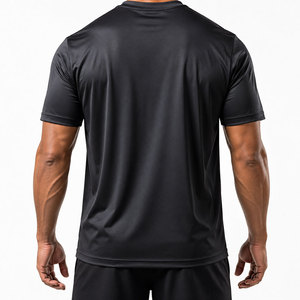 T-shirt de sport oversize pour homme, tendance, anti-transpiration, léger, respirant, anti-rétrécissement, à prix abordable - Product Image 2