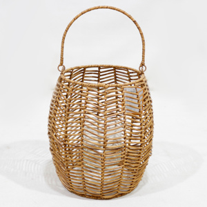 Artex Dong Thap Vietnam Ramadan Lanternes Vintage Fait À La Main Rotin Extérieur Décoratif Boho Écologique - Product Image 1