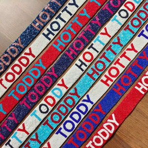 Customized Handmade Acrylic Blue Gradient Colors Beaded Bags Women's Beads <b>Handbag</b> Banquet Party Bag for Ladies 2026 - Product Image 1