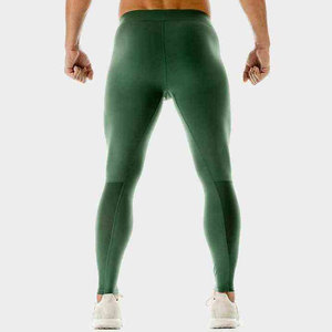 Leggings de compression pour hommes, flexibles et performants, vêtements de sport de qualité supérieure pour l'entraînement en salle de sport - Product Image 2