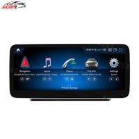 Lecteur DVD de voiture Android 13 AuCar 12.3/10.25'' avec navigation GPS pour Mercedes-Benz Classe C GNT 4.0 2008-2014, autoradio, stéréo de voiture