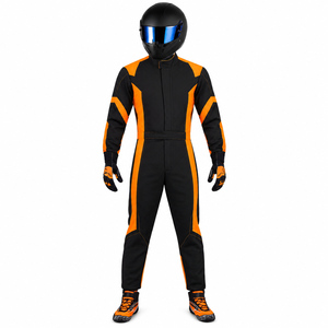 Traje de Carreras de Karting Ignífugo de Doble Capa Hecho a Medida Directo de Fábrica, Ropa Deportiva de Moto de Alta Calidad para Adultos - Product Image 1