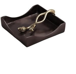 ที่ใส่กระดาษเช็ดปากโลหะสวยงาม พกพาสะดวก ทำด้วยมือ เหมาะสำหรับห้องอาหาร ร้านอาหาร สำนักงาน และงานสังสรรค์ - Product Image 1