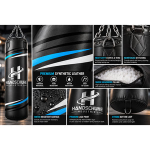 Professional Boxing <b>Training</b> <b>Bag</b> PU Material Durable Mixed Filling Adult Use Workout Fight Punching <b>Bag</b> - Product Image 5