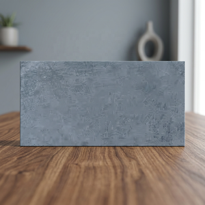 Carreaux de porcelaine antidérapants Vistaar Blue 600x1200mm brillants, effet brique, 20mm, pour sols de salle de bain moderne et zones humides - Product Image 2