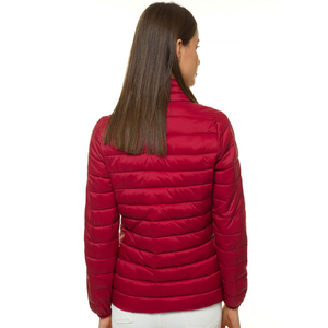 เสื้อแจ็คเก็ตบับเบิ้ลสำหรับผู้หญิง เสื้อโค้ทกันหนาวมีฮู้ด น้ำหนักเบา กันน้ำ กันลม เหมาะสำหรับกิจกรรมกลางแจ้ง แฟชั่นลำลอง รับผลิตแบบ OEM ODM - Product Image 3