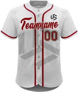 Custom Your Name Number Logo Men Button-Down Baseball Jerseys New Sports Design Breathable Baseball Jerseys - Product Image 6