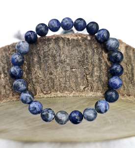 Indian Exporter of Authentic Certified Sphatik <b>Clear</b> <b>Quartz</b> <b>Bracelet</b> 8 mm Stone Spiritual Jewelry Available At Reasonable Price - Product Image 6