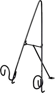 Black Wrought Iron <b>Plate</b> Holder <b>Rack</b> Display Stand for Decorative <b>Plates</b> Books Photo Frames Kitchen Counter Tabletop Easel - Product Image 5