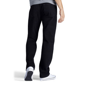 Jeans Casuales de Pierna Recta y Cintura Alta para Hombre, Corte Regular, 100% Algodón, Transpirables, Ecológicos, de Secado Rápido, Elásticos y Duraderos - Product Image 4