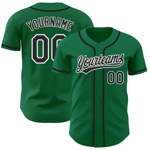Custom Sublimation <b>Baseball</b> Uniform Set Green White Jersey Pants Gloves Socks Jacket Backpack for Adults Unisex Moisture Wicking - Product Image 2