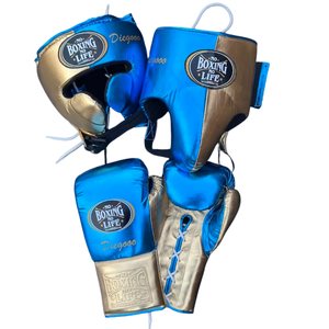 ถุงมือชกมวยหนังวัวแท้คุณภาพพรีเมียม No Boxing No Life ชุดฝึกซ้อมมวย MMA ระบายอากาศได้ดี ซับเหงื่อ พร้อมสกรีนโลโก้ตามสั่ง - Product Image 6