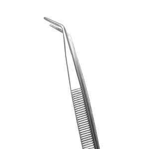 Pinzas de manicura con punta inclinada de precisión, de acero inoxidable, duraderas, para uso doméstico - Product Image 4