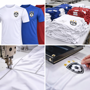 Camisetas de Fútbol Personalizadas Samavia, Sublimadas, Transpirables, de Secado Rápido, 100% Poliéster, de Alta Calidad, de Manga Corta, para Equipos de Fútbol |   Al por Mayor - Product Image 3