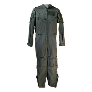 Mono de Trabajo Color Verde Oliva para Hombre, con Cierre de Cremallera, Cuello Alto, Bolsillos Tácticos, Material de Poliéster - Product Image 1