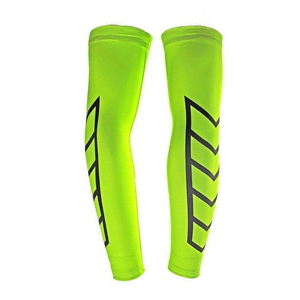 Unisex <b>Compression</b> Cooling Ice Silk Breathable Quick Dry <b>Arm</b> <b>Sleeves</b> with UV Sun Protection for Outdoor Cycling Running Fishing - Product Image 1
