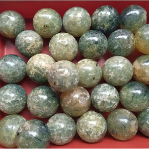 ลูกบอลคริสตัลเพรนไนต์ธรรมชาติขายส่ง สำหรับงานฝีมือ ตกแต่งตามหลักฮวงจุ้ย ใช้เป็นเครื่องราง ของตกแต่ง และของขวัญทางธุรกิจ - Product Image 2