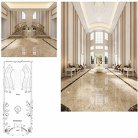 Solution de projet graphique de villa entière de service de conception intérieure 3D de matériaux de construction à guichet unique